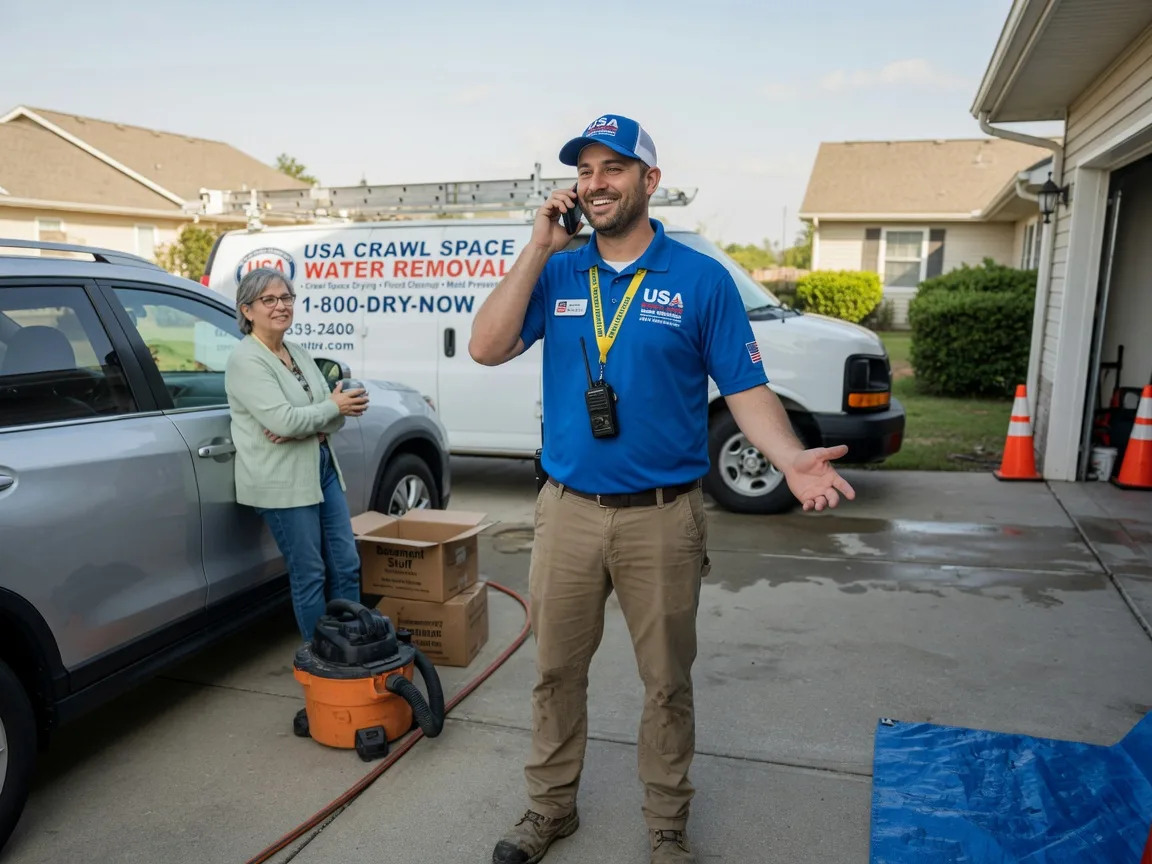 Crawl Space Water Removal Perrin, TX FAQs